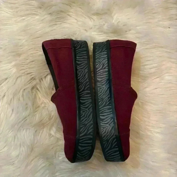 Toms Women's Alpargatas Boardwalk Platform Cabaret Canvas Color Size 8 - Picture 7 of 7